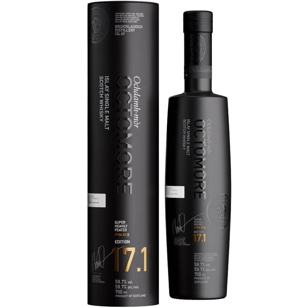 Bruichladdich Octomore Edition 17.1 5 Jahre Ochdamh-mòr Whisky 59,7%