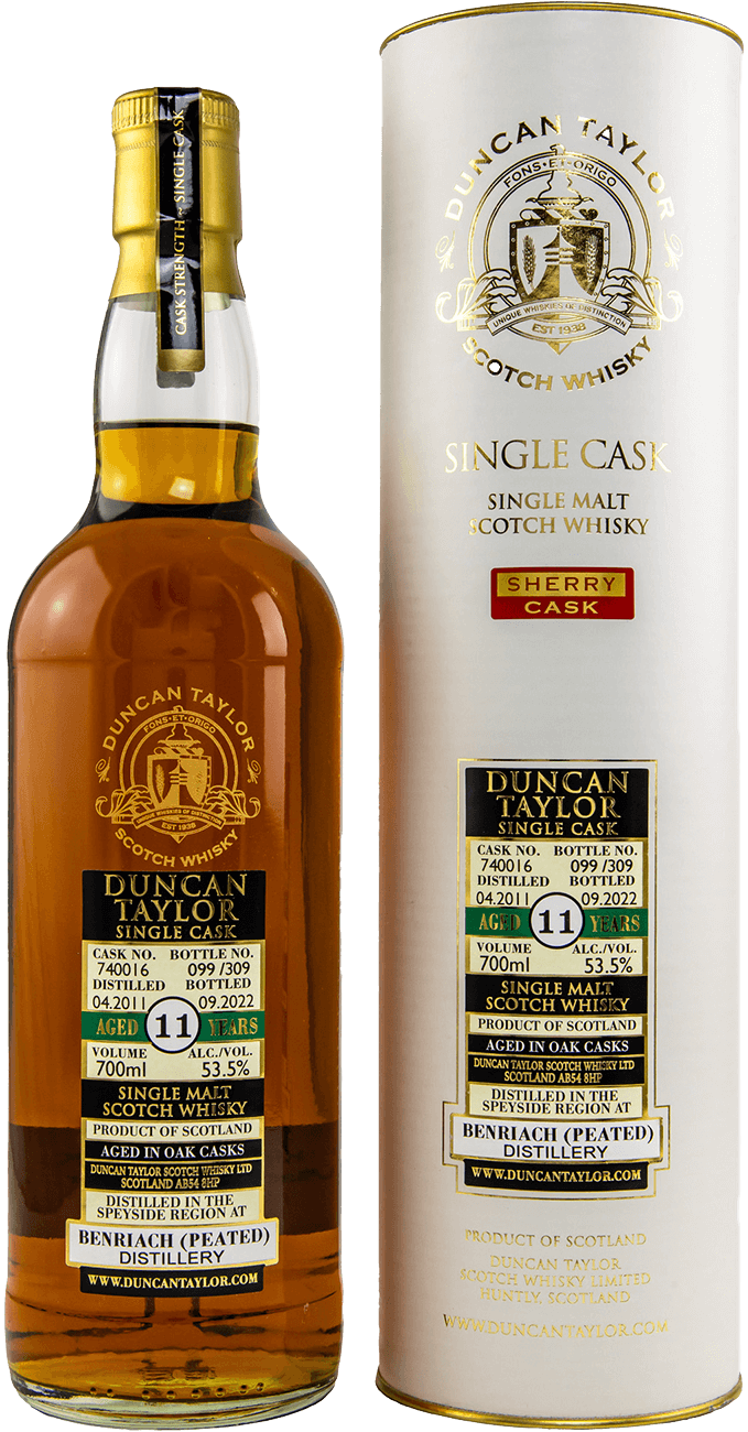 Benriach 11 Jahre 2011/2022 #740016 Cask Collection Whisky 53,5% (Duncan Taylor)