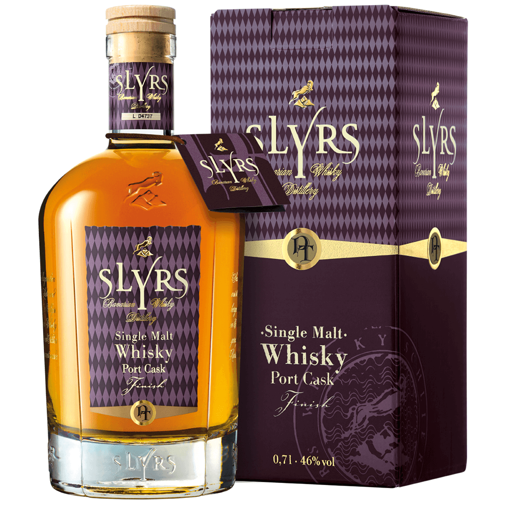 Slyrs Bavarian Single Malt Whisky Port Cask Finish Whisky 46%