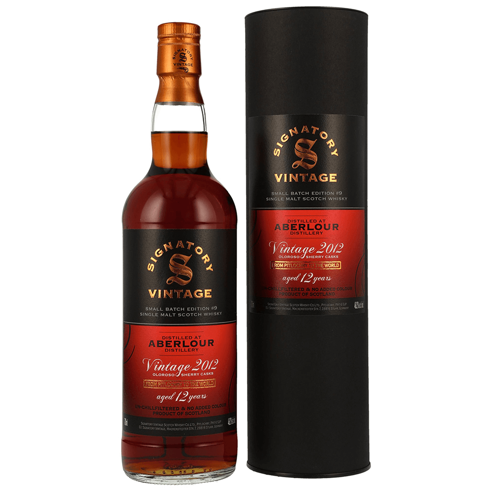 Aberlour 12 Jahre 2012 Small Batch Edition #9 Whisky 48,2% (Signatory)