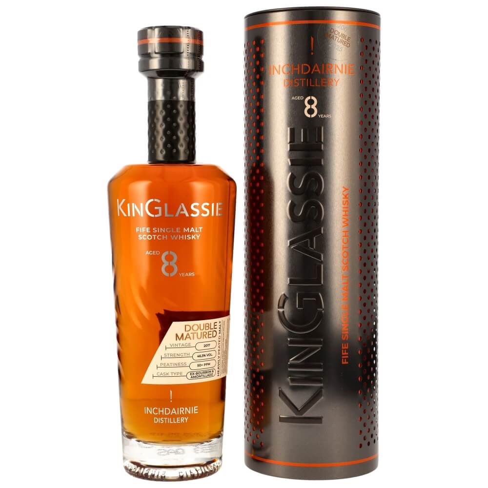 KinGlassie 8 Jahre 2017/2025 Double Matured Bourbon & Amontillado Whisky 46,3%