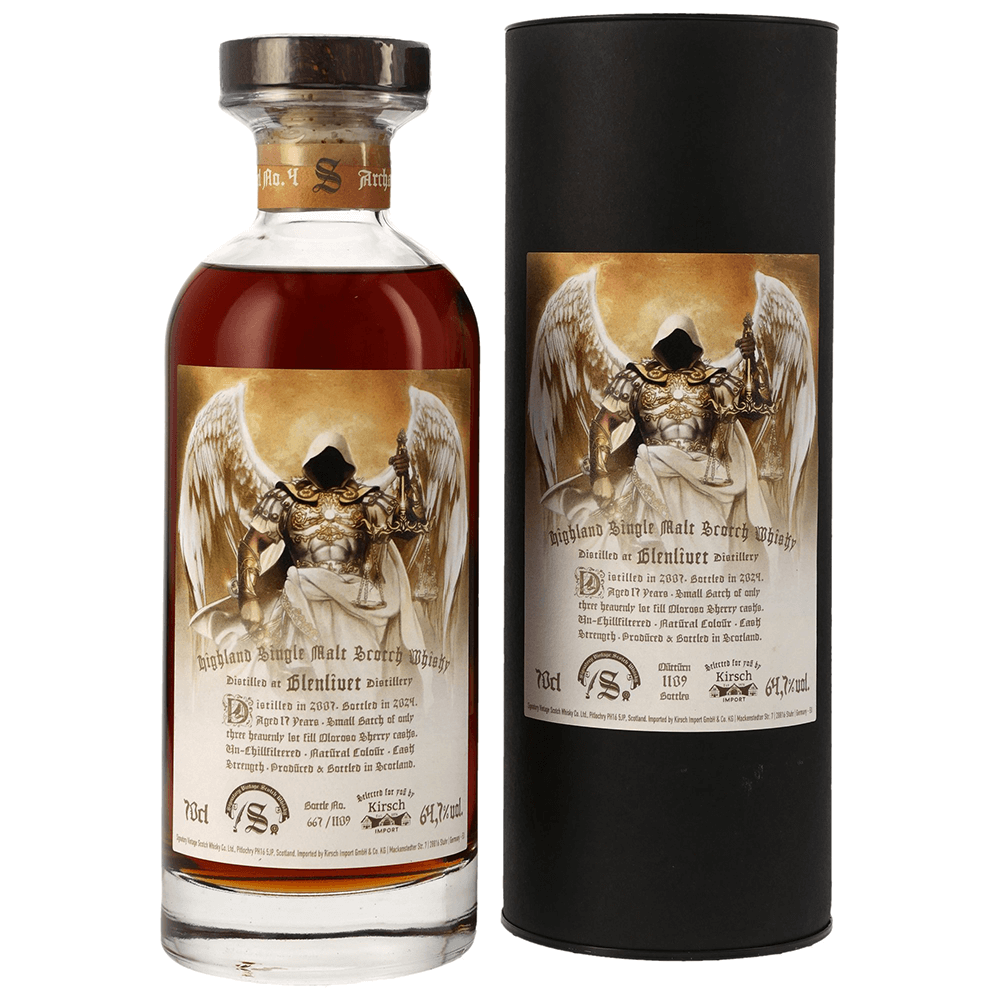 Glenlivet 17 Jahre 2007/2024 Cask Strength Archangel No. 4 Whisky 64,7% (Signatory)
