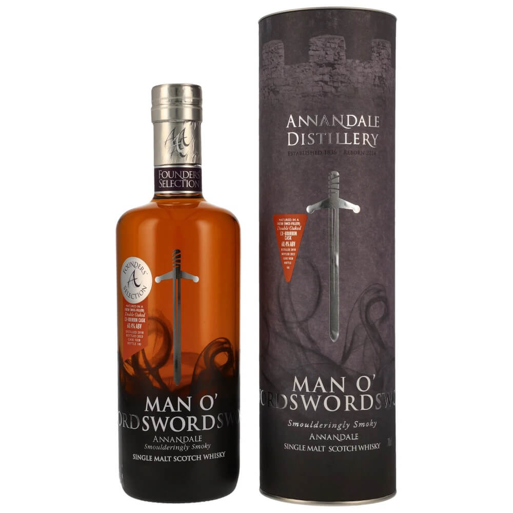 Annandale 2017/2023 Man O' Sword Founders Selection #1639 Whisky 60,4%