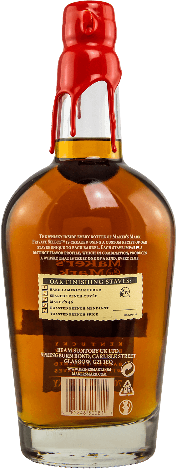 Makers Mark Private Select Bourbon Whiskey 53,75% (by Kirsch) 2