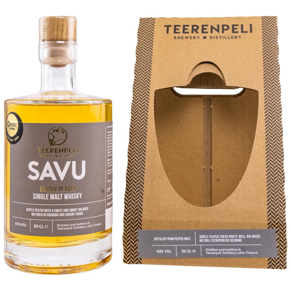 Teerenpeli Savu Gently Peated Whisky 43%