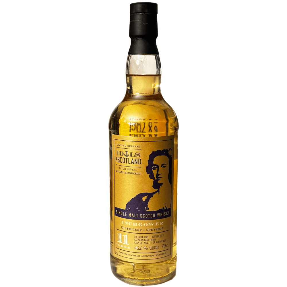 Inchgower 11 Jahre 2009/2020 Idols of Scotland Calvados Cask Finish Whisky 46,5% 