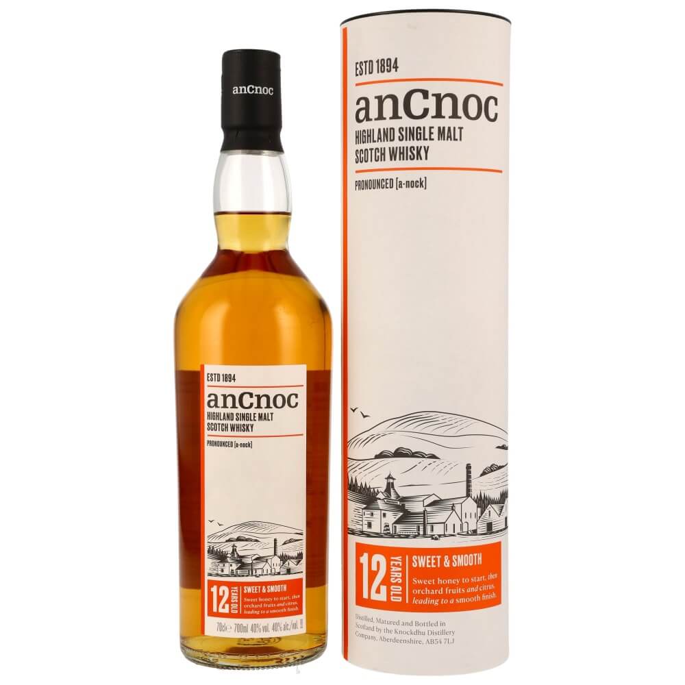 anCnoc 12 Jahre Highland Whisky 40%