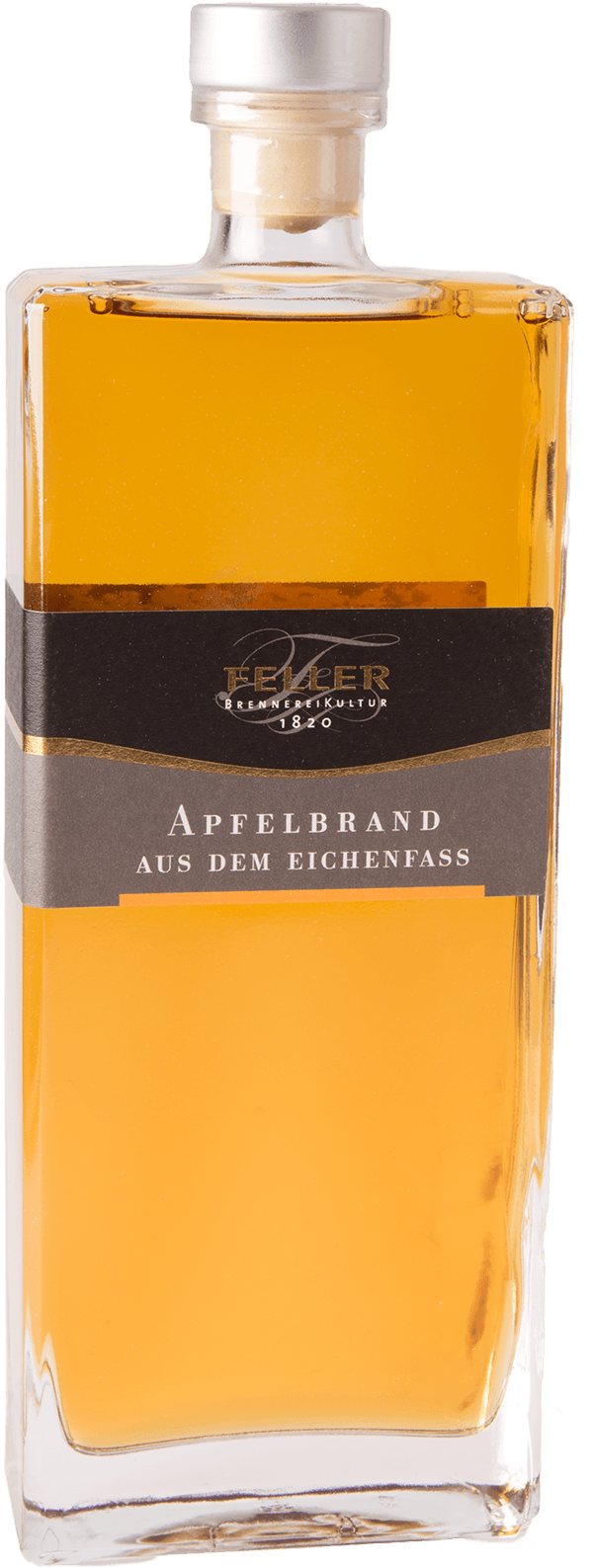 Feller Apfelbrand aus dem Eichenfass 40% 0,5L