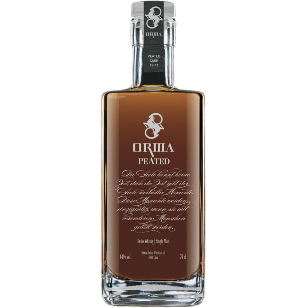 Orma Peated Edition Swiss Whisky 44%