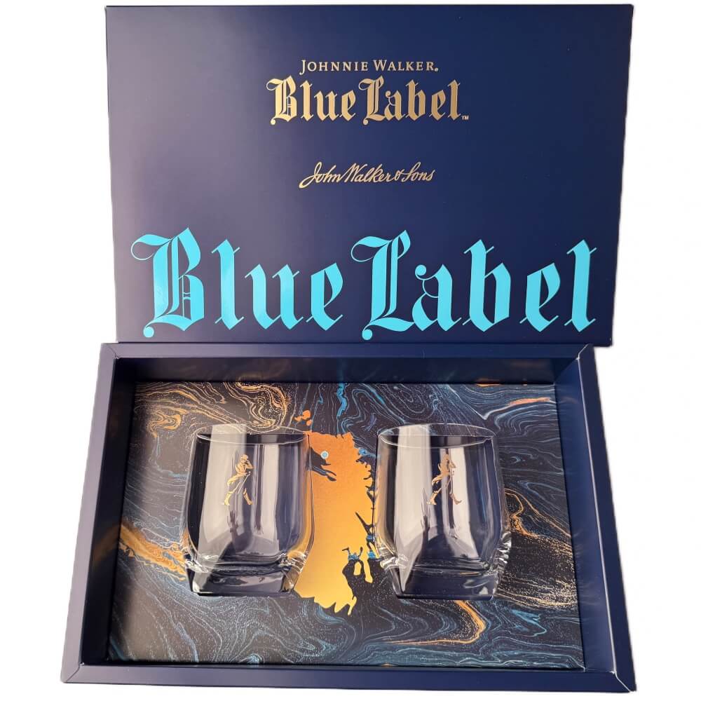 Johnnie Walker Blue Label Kristallglas Tumbler Set 2025