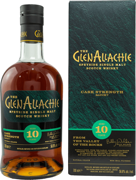 GlenAllachie 10 Jahre Batch 7 Speyside Single Malt Whisky 56,8%