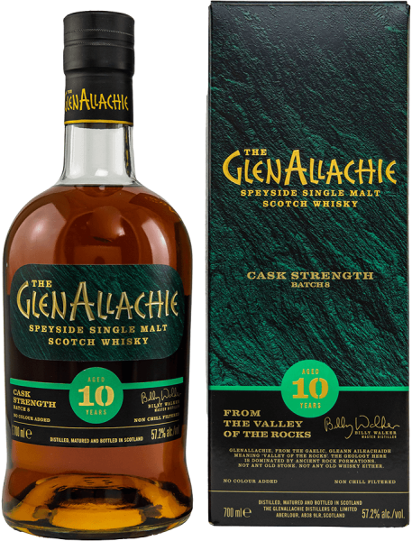 GlenAllachie 10 Jahre Batch 8 Speyside Single Malt Whisky 57,2%