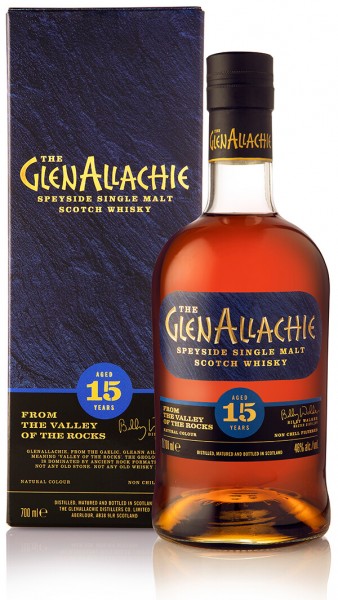 GlenAllachie 15 Jahre Speyside Single Malt Whisky 46 Prozent