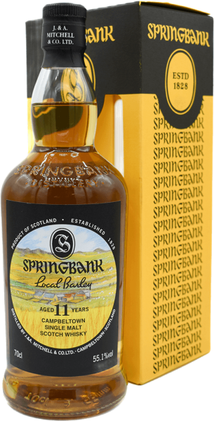 Springbank 11 Jahre Local Barley 2023 Campbeltown Single Malt Whisky 55,1%